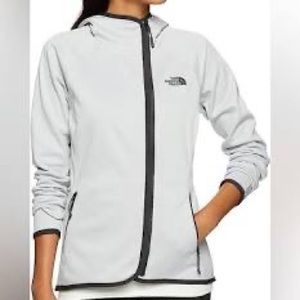 The North Face Arcata White Zip Up Hoodie